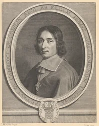 Portret van Pierre de Cambout de Coislin