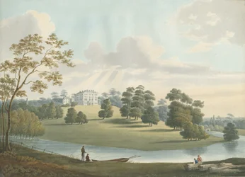 Patshull House: aquarel schilderij, nd [1826]