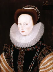 Portret van Anne Knollys