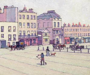 Het weegstation, Cumberland Market, c.1914