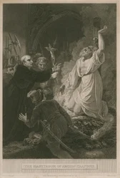 De marteldood van aartsbisschop Cranmer