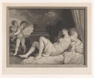Jupiter verschijnt als gouden regen aan Danaë