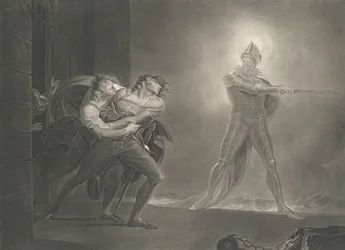 Hamlet, Horatio, Marcellus en de Geest