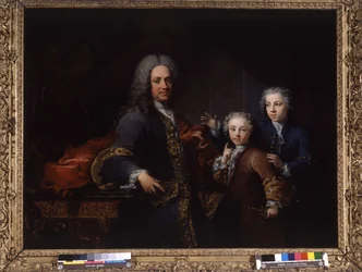Monsieur de Saint Cannat en zijn kinderen