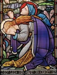 Jackfield, De Kruisiging, Maria, 1863