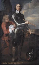 Oliver Cromwell (1599-1658) Lord Protector van Engeland, ca. 1650