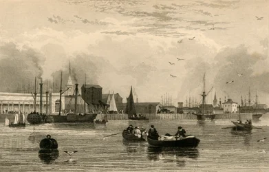 Liverpool, vanaf de Mersey, No. III