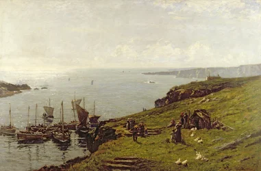 Over de zonovergoten zee