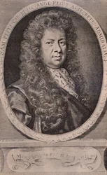 Samuel Pepys, Engelse dagboekschrijver en marinebeheerder, c1690 1894