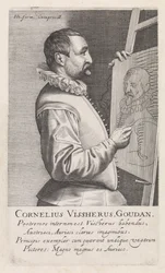 Portret van Cornelis Visscher