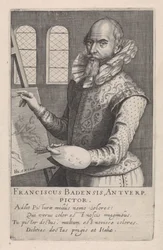 Portret van Frans Badens
