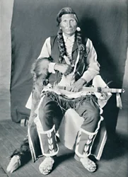 Een Sahaptin Indiaan, 1912