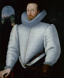 Portret van Sir Walter Raleigh