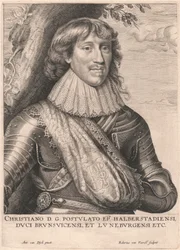 Christiano D.G. Postulato EP. Halberstadiensi, Hertog van Brunswijk en Lüneburg enz.