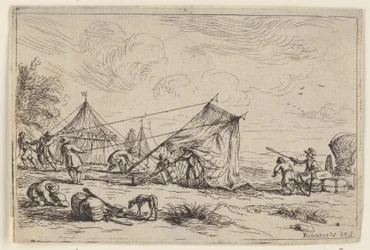Opzetten van een tent