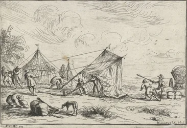 Opzetten van een tent
