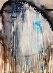 Abstract: Blauwgrijze stroming