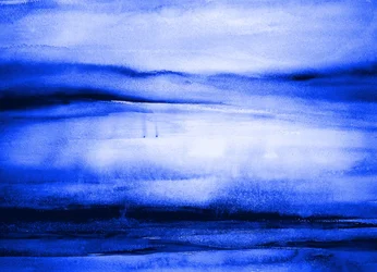 Diepblauwe horizon