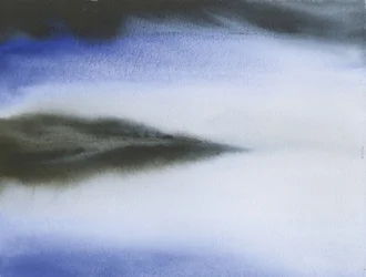 Misty Blue Reflections