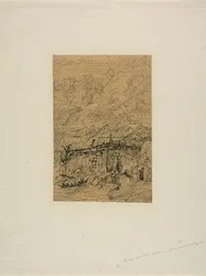 Stad in de bergen