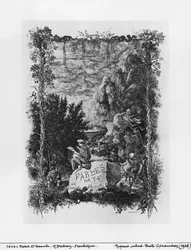 Frontispice illustratie uit 