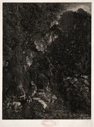 Heilige Familie met Hert, 1871