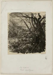Meer in de bergen, uit Revue Fantaisiste