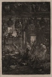 Moldavisch Interieur, 1865