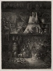 Boereninterieur in de Haute-Garonne