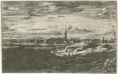 Gezicht op Zandvoort