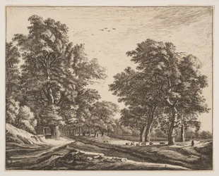 Nr. 4, uit Zes vergezichten in het Haagse bos