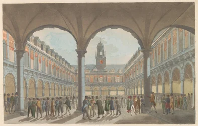 Beurs te Amsterdam, ca. 1825