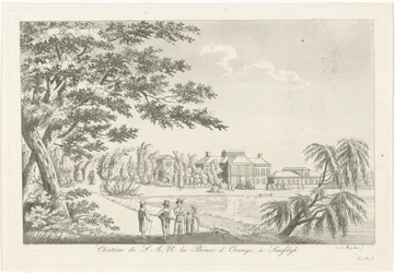 Gezicht op Paleis Soestdijk