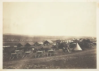 Artilleriewagens, Balaklava in de Verte