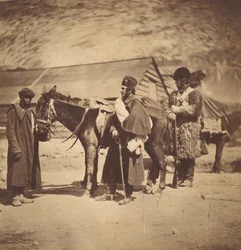 Kapitein Burnaby van de Grenadier Guards, 1855