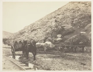 Vee en karren, vertrek uit Balaklava