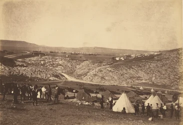 Kampement van de Artillerie