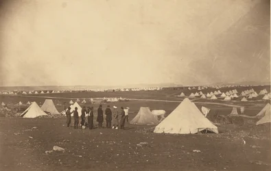 General Bosquets Quarters kijkend in de richting van Mackenzie Farm.