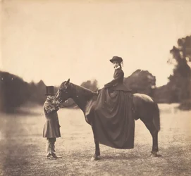 Dame te Paard, 1850s