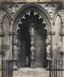 Lichfield Cathedral, Centrale Deur, West Portaal