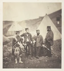 Officieren van de 42e Highlanders