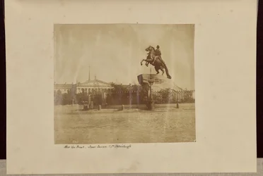 Peter de Grote, Isaac-plein, St. Petersburgh [sic]