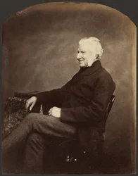 [Portret van een man, 3/4 aanzicht].