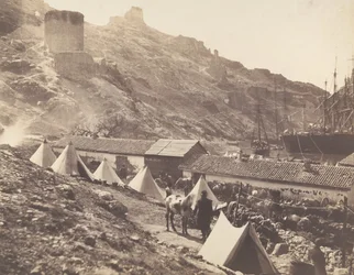 Het Genuese Kasteel, Balaklava, 1855
