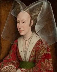 Portret van Isabella van Portugal