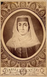 Portret van Mariam Tsitsishvili, Koningin van Georgië 1768-1850, Tweede Helft van de 19e eeuw