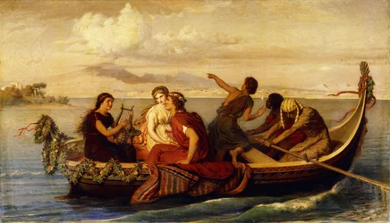 Ontsnapping uit Pompeii, 1871