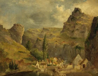 Studie voor afbeelding van Cheddar, c.1830
