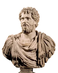 Buste van Romeinse keizer Septimius Severus