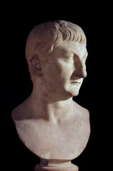 Buste van Drusus de Jongere, zoon van de Romeinse keizer Tiberius